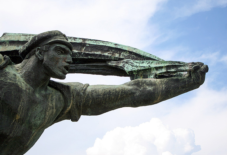Communist Statue in Memento Park