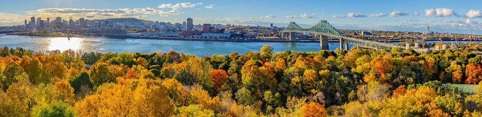 Panoramic view of Quebec