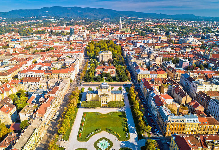 Zagreb City view